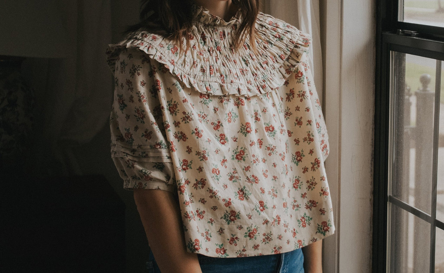 RAIDA Blouse PDF Sewing Pattern - Madswick - Simplifi Fabric