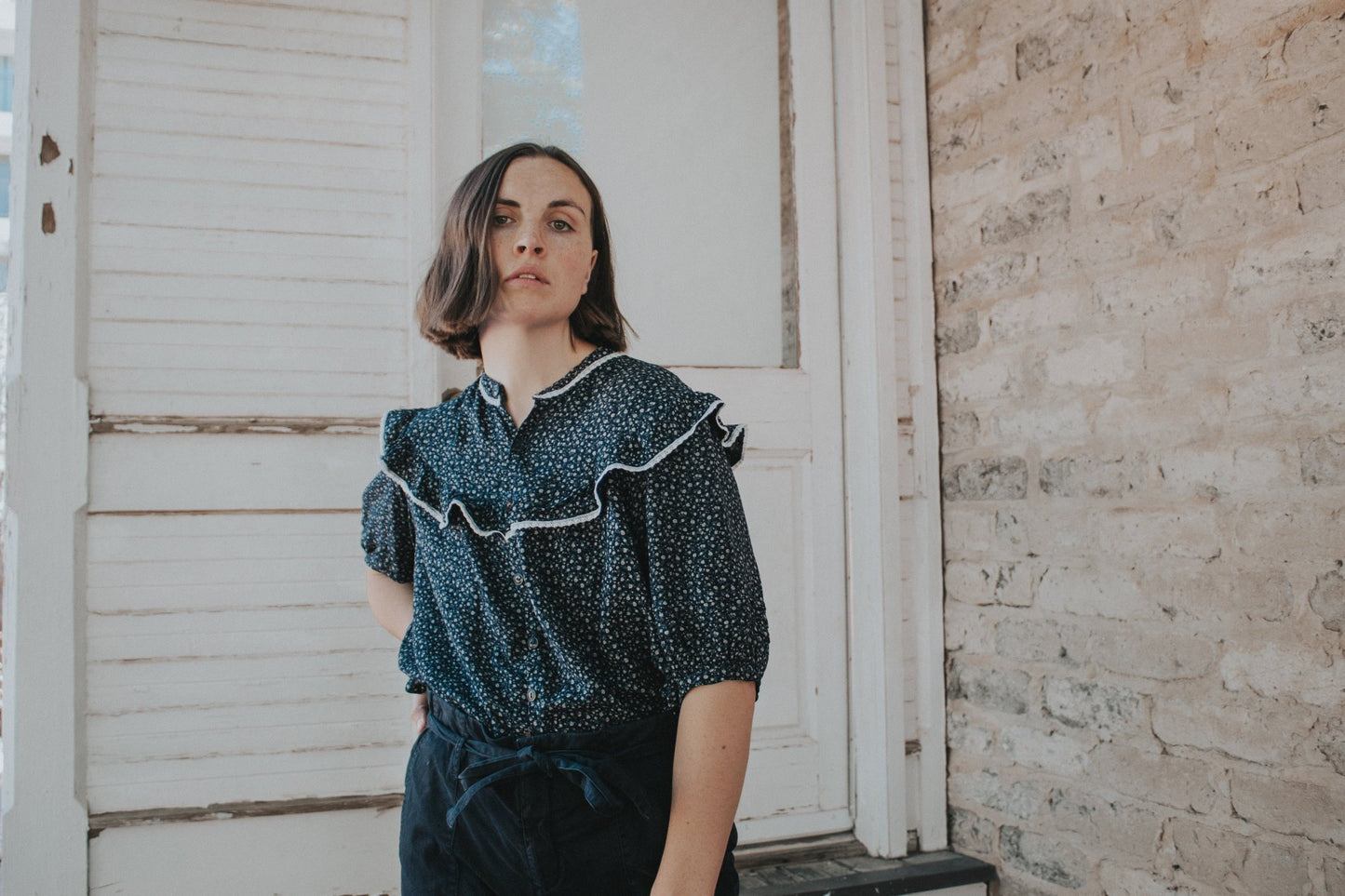 RAIDA Blouse PDF Sewing Pattern - Madswick - Simplifi Fabric