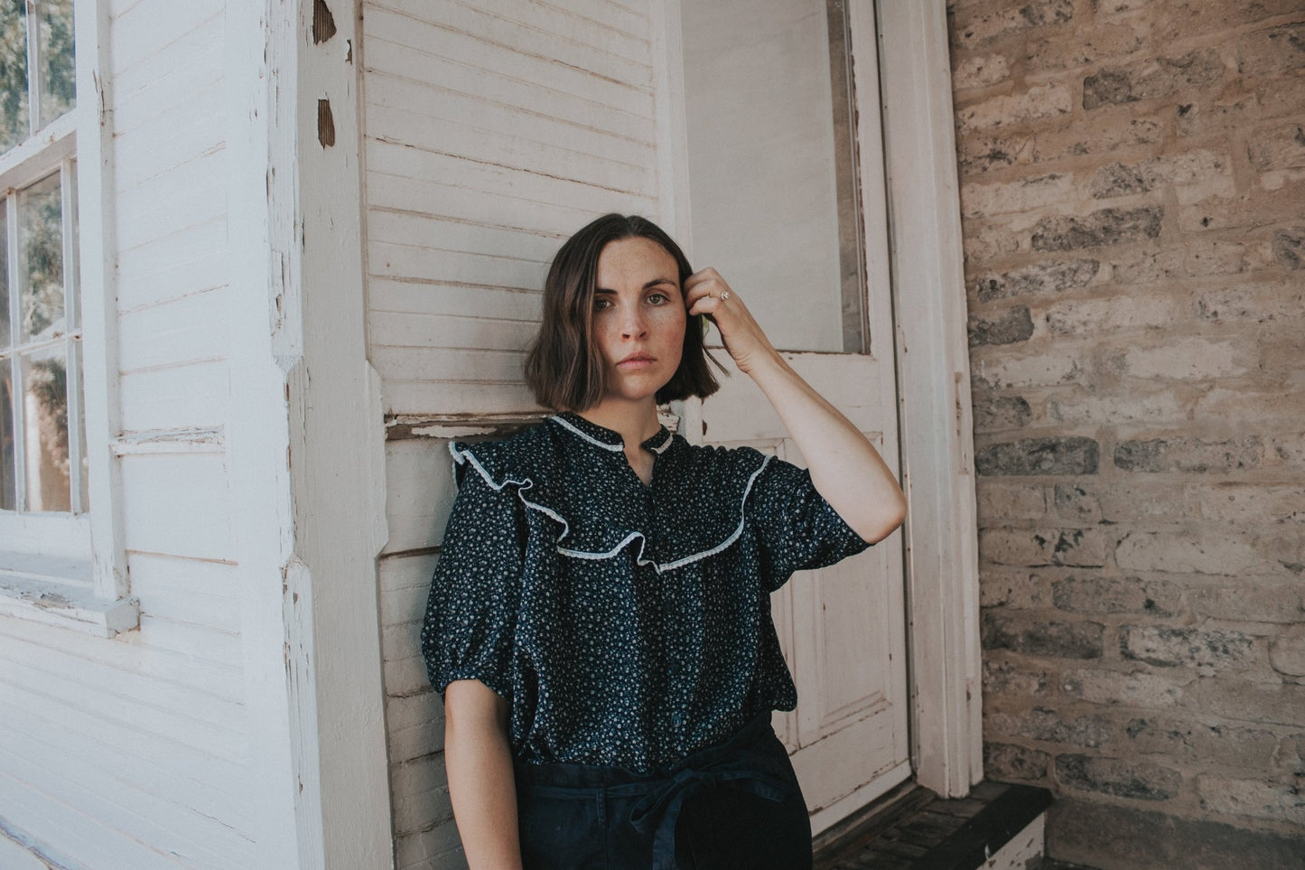 RAIDA Blouse PDF Sewing Pattern - Madswick - Simplifi Fabric