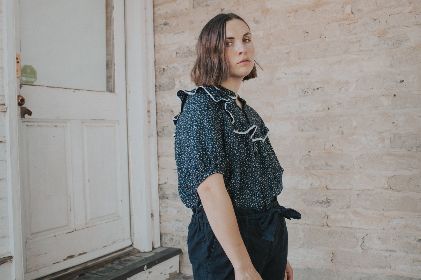 RAIDA Blouse PDF Sewing Pattern - Madswick - Simplifi Fabric