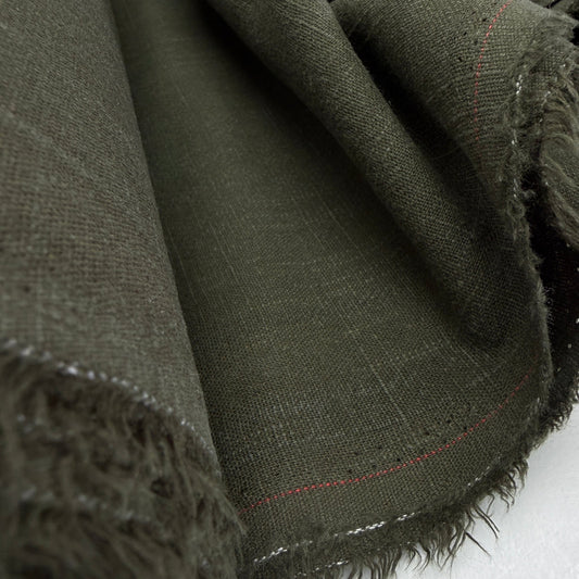 Ramie + Cotton Mix - Deep Moss - Simplifi Fabric