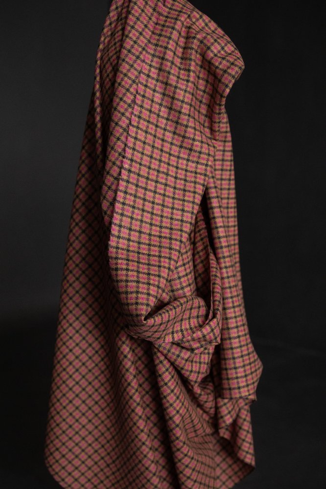 Raspberry Butterscotch British Wool Coating - Merchant & Mills - Simplifi Fabric
