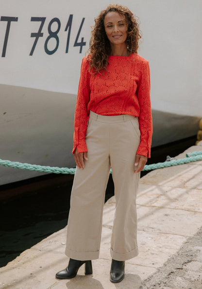 Résif Trousers Paper Sewing Pattern - Maison Fauve - Simplifi Fabric