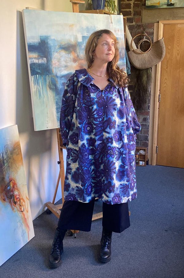 Riley Smock - Paper Sewing Pattern - Sew Different - Simplifi Fabric