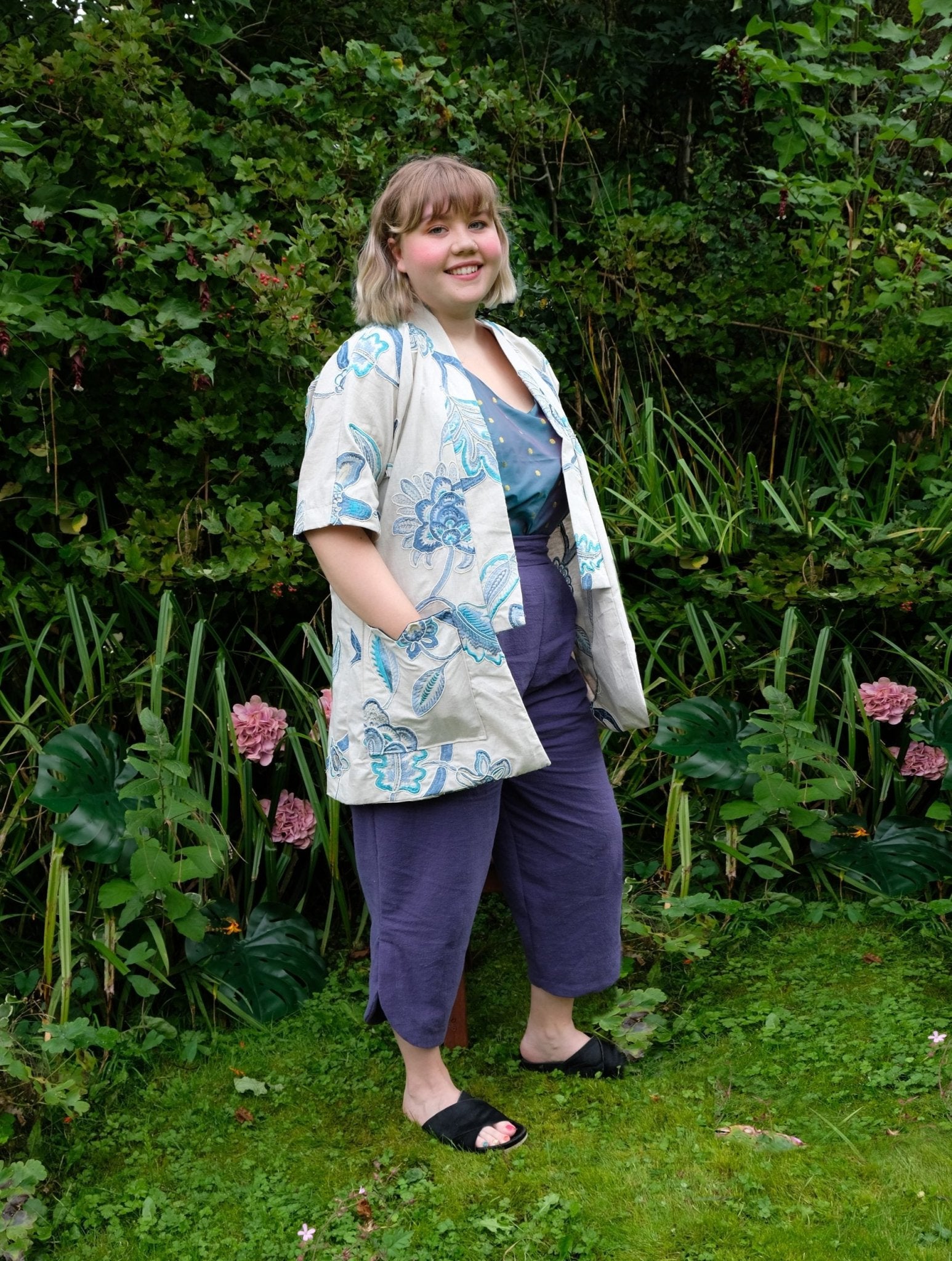 Riva Jacket - Paper Sewing Pattern - Sew Different - Simplifi Fabric