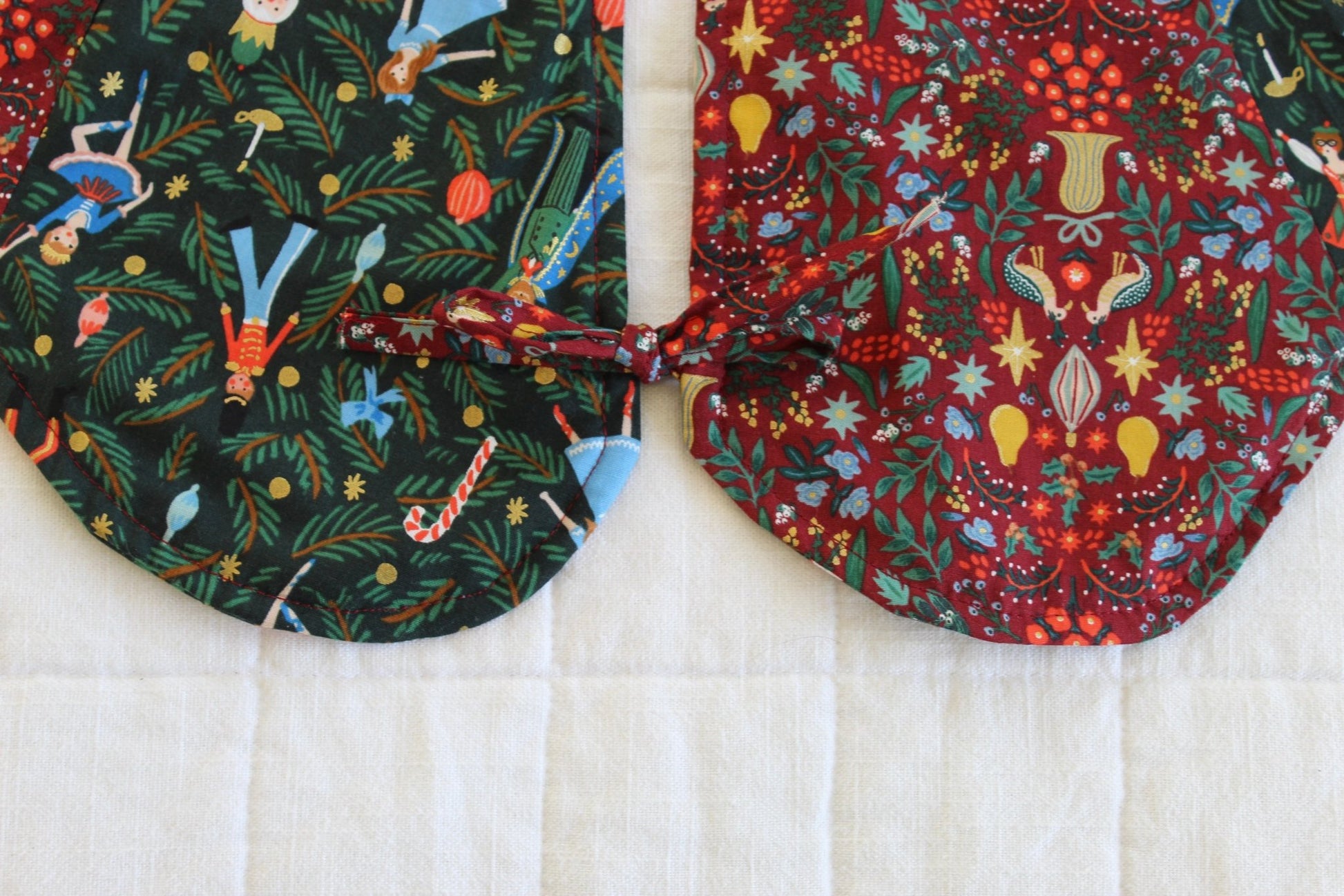 Scalloped Tree Skirt PDF Sewing Pattern - Madswick - Simplifi Fabric