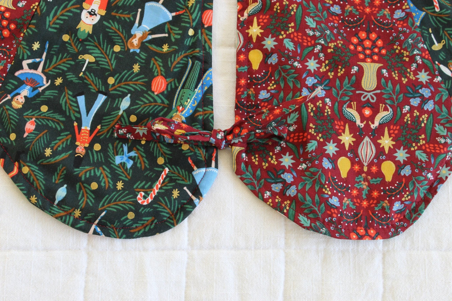 Scalloped Tree Skirt PDF Sewing Pattern - Madswick - Simplifi Fabric