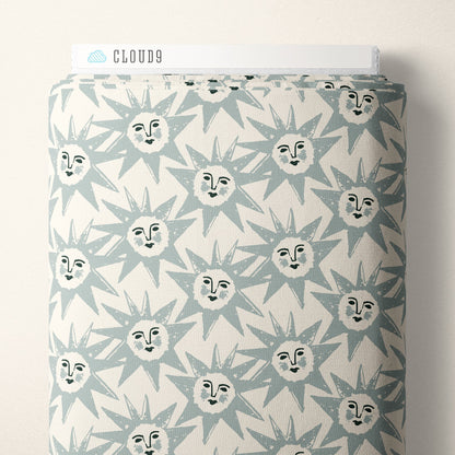 Shine On - Dusty Blue - Kindred Comforts - Tanya Celia - Cloud 9 Fabrics - Poplin - Simplifi Fabric