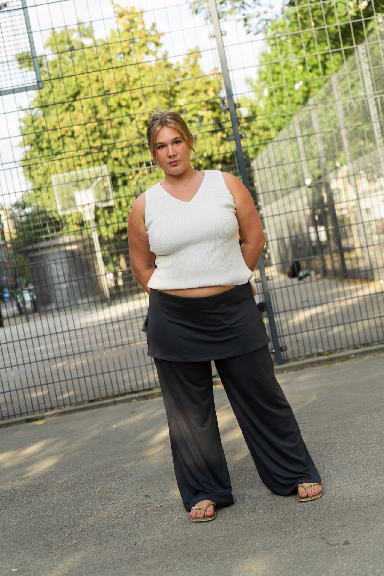 Skirty Pants - Paper Sewing Pattern - Puff And Pencil - Simplifi Fabric