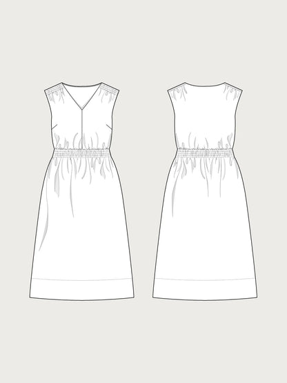 Smocked Dress Pattern - The Assembly Line - Simplifi Fabric