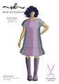 Solis Tunic - Paper Sewing Pattern - Sew Different - Simplifi Fabric