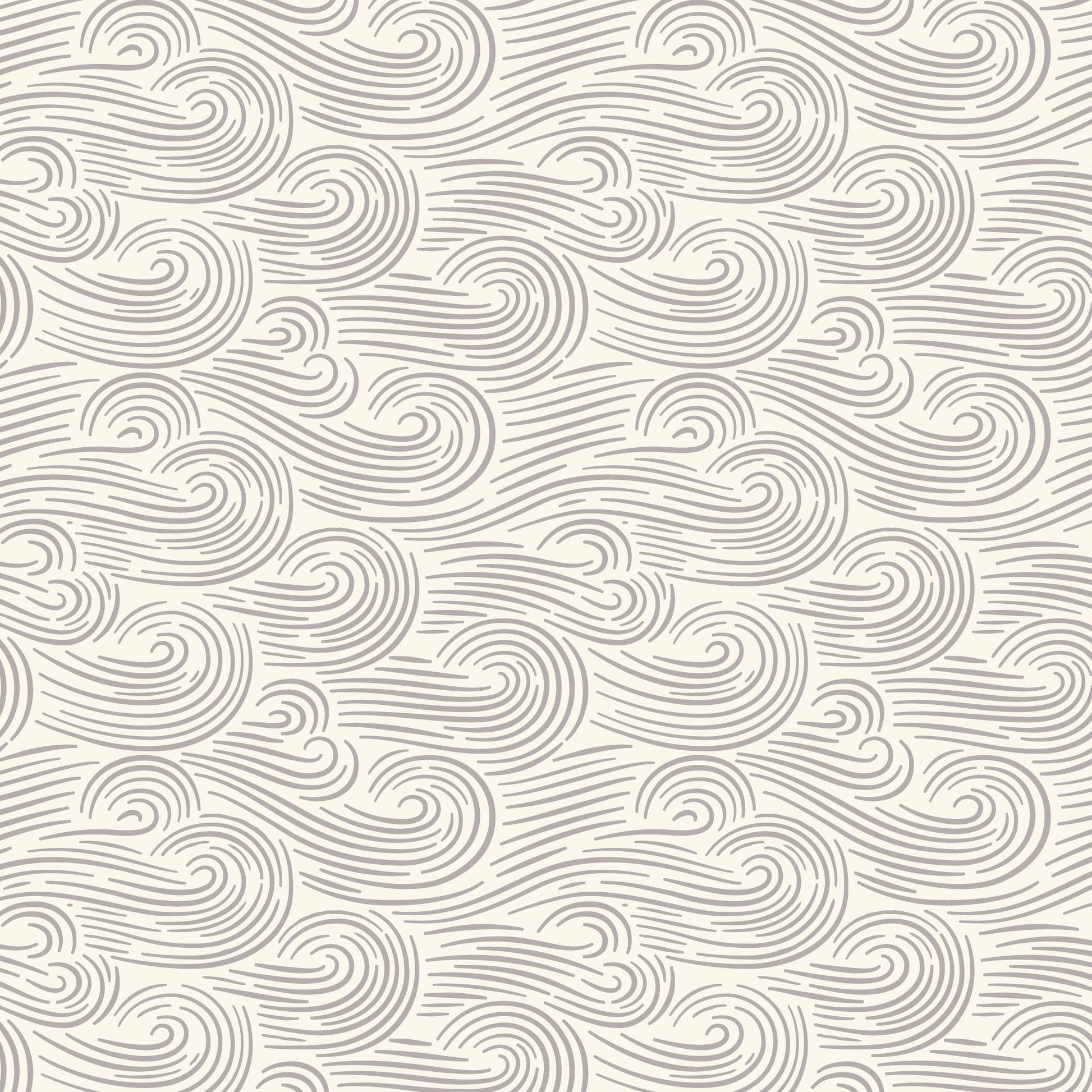 Spring Breeze - Gray - Spring Showers - Ann Gardner - Cloud 9 Fabrics - Poplin - Simplifi Fabric