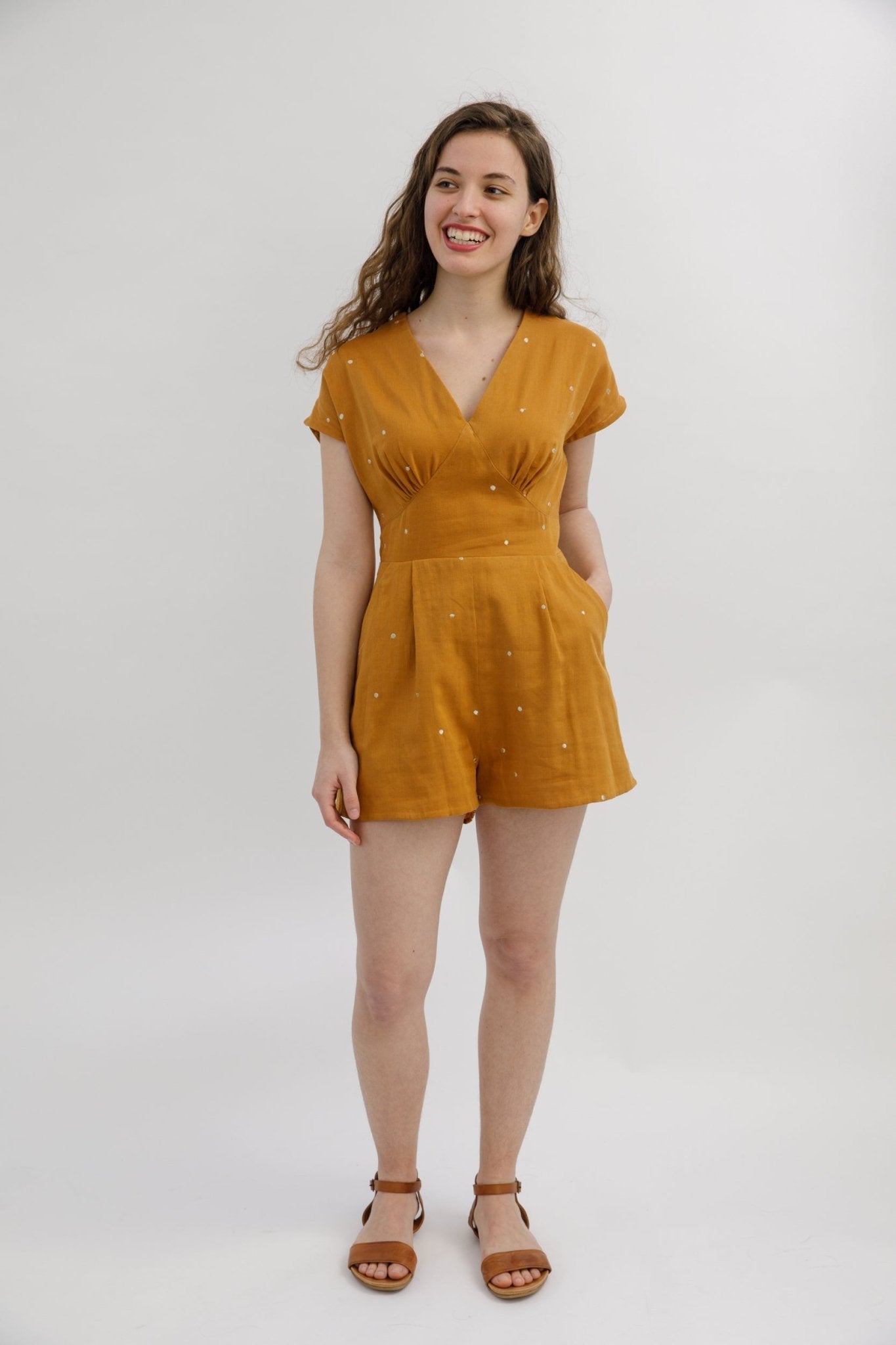 Springe Jumpsuit PDF Pattern - Sew Love Patterns - Simplifi Fabric