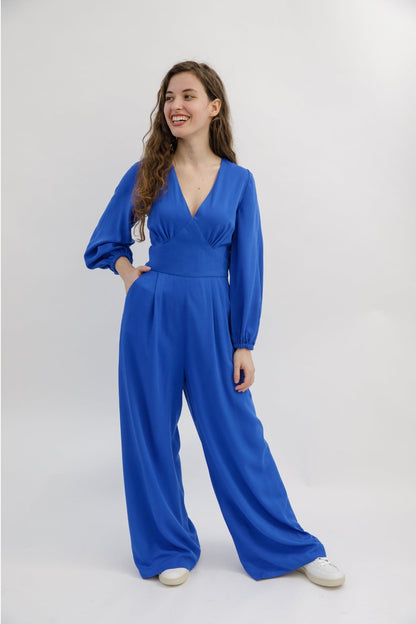 Springe Jumpsuit Sleeve Extension PDF Pattern - Sew Love Patterns - Simplifi Fabric
