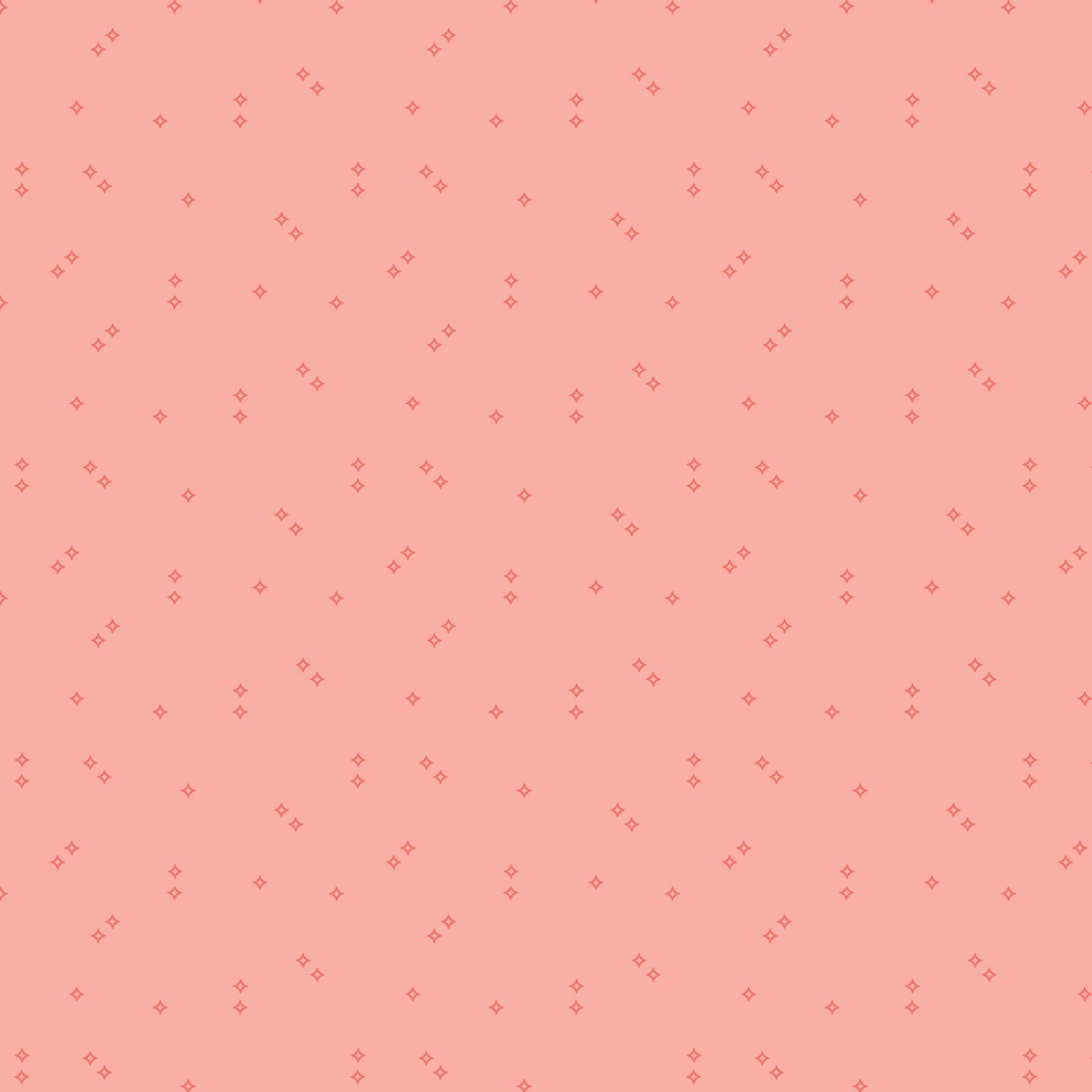 Sprinkles - Coral - Spring Showers - Ann Gardner - Cloud 9 Fabrics - Poplin - Simplifi Fabric