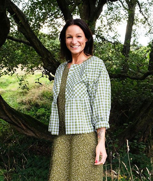 Stella Blouson - Paper Sewing Pattern - Sew Different - Simplifi Fabric