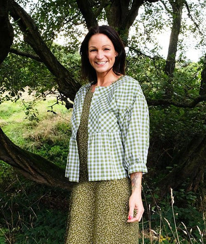 Stella Blouson - Paper Sewing Pattern - Sew Different - Simplifi Fabric