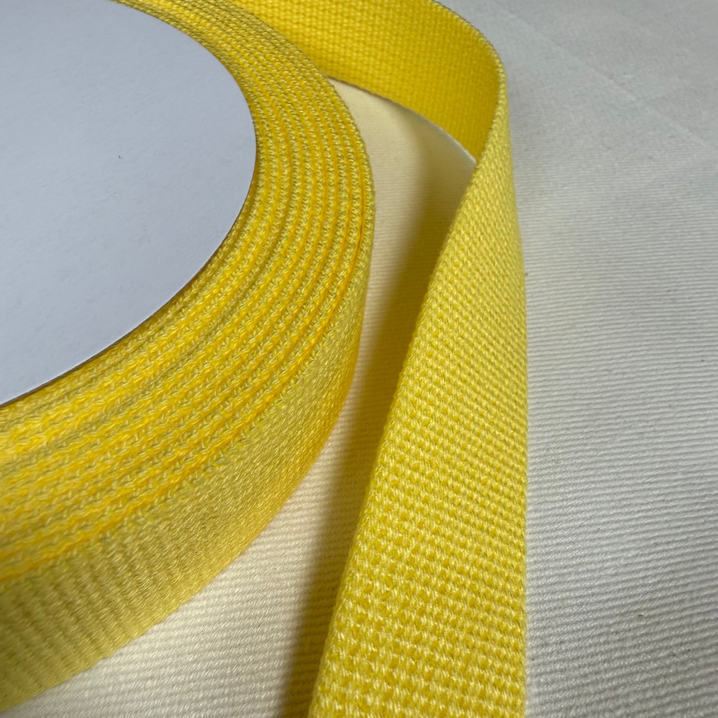 30mm Webbing - Sundance Yellow -  Japanese Import (sold per meter)