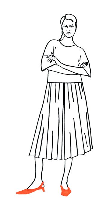 SWING Slip - On Dress by Kaiser Rissanen PDF Sewing Pattern - TAUKO - Simplifi Fabric