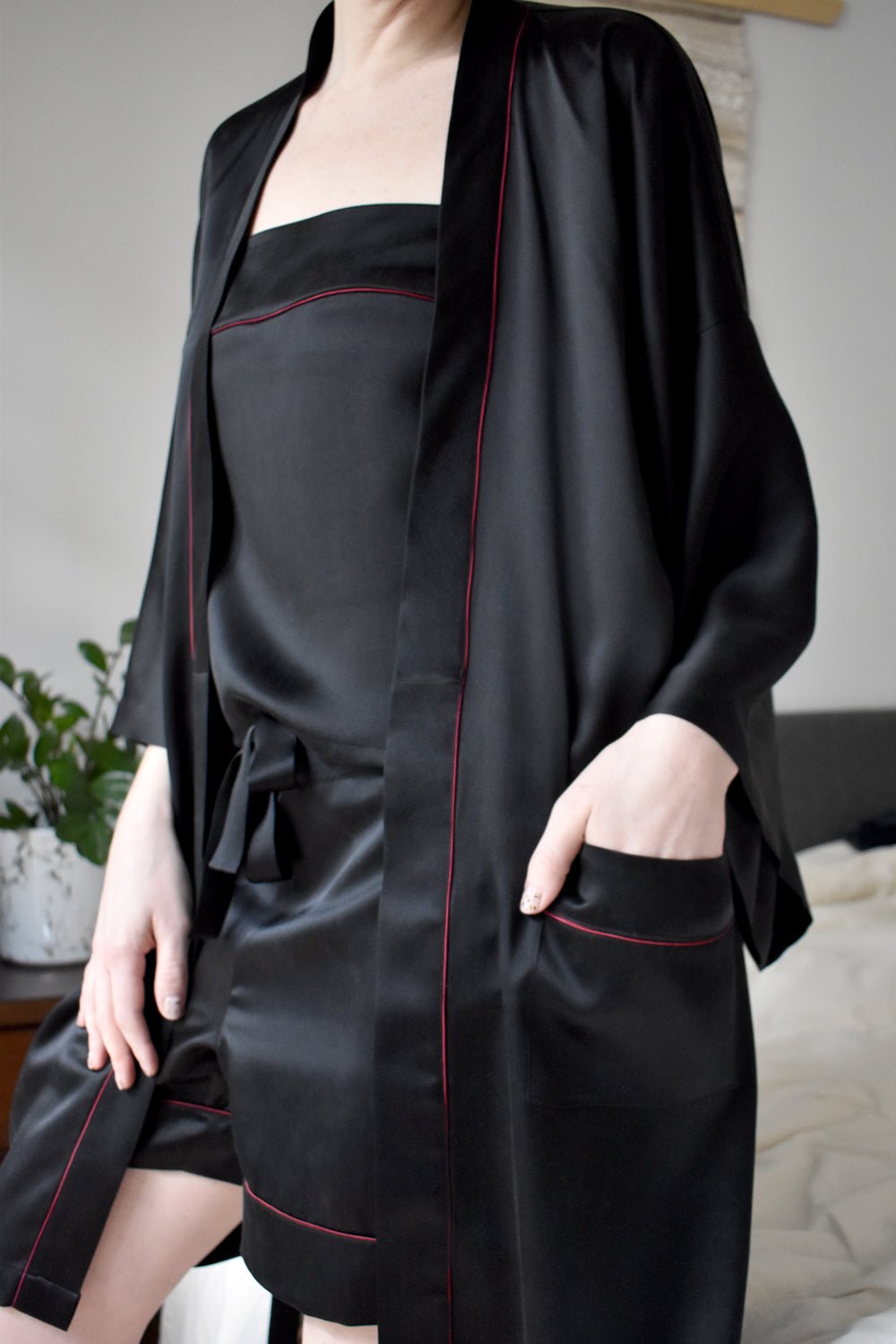 Thats A Wrap Robe Paper Sewing Pattern - Izzie - Simplifi Fabric