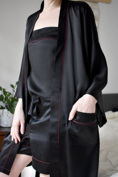 Thats A Wrap Robe Paper Sewing Pattern - Izzie - Simplifi Fabric