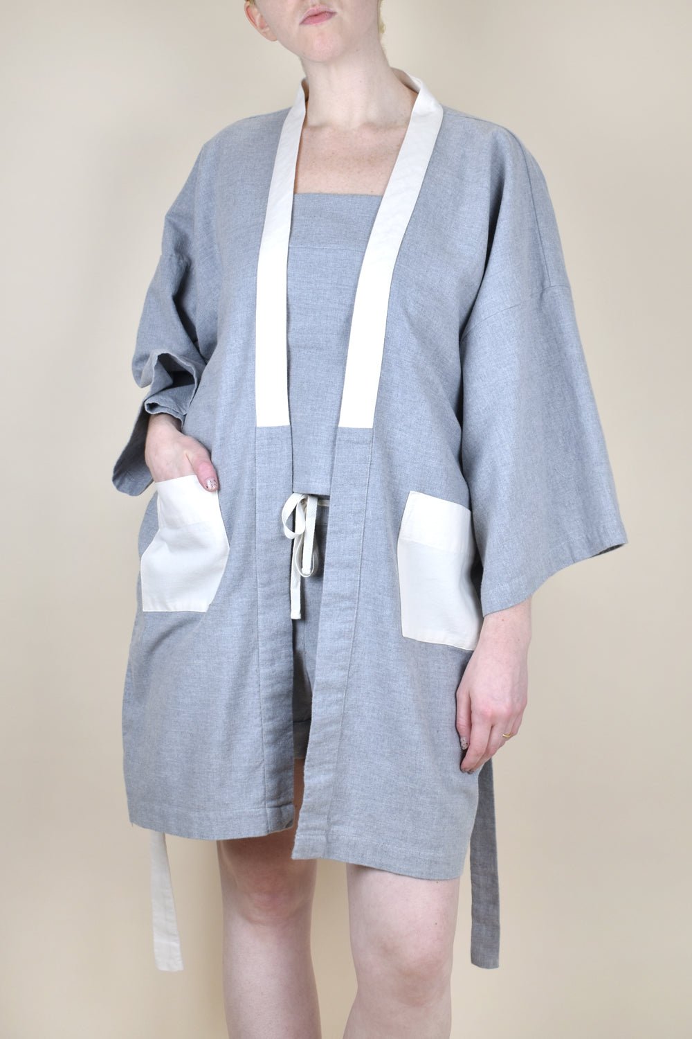 Thats A Wrap Robe Paper Sewing Pattern - Izzie - Simplifi Fabric