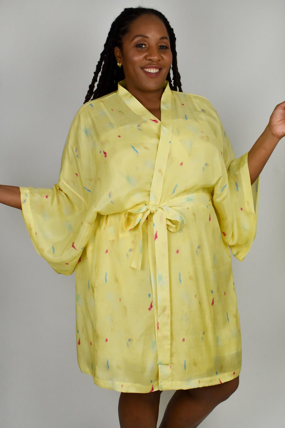 Thats A Wrap Robe Paper Sewing Pattern - Izzie - Simplifi Fabric