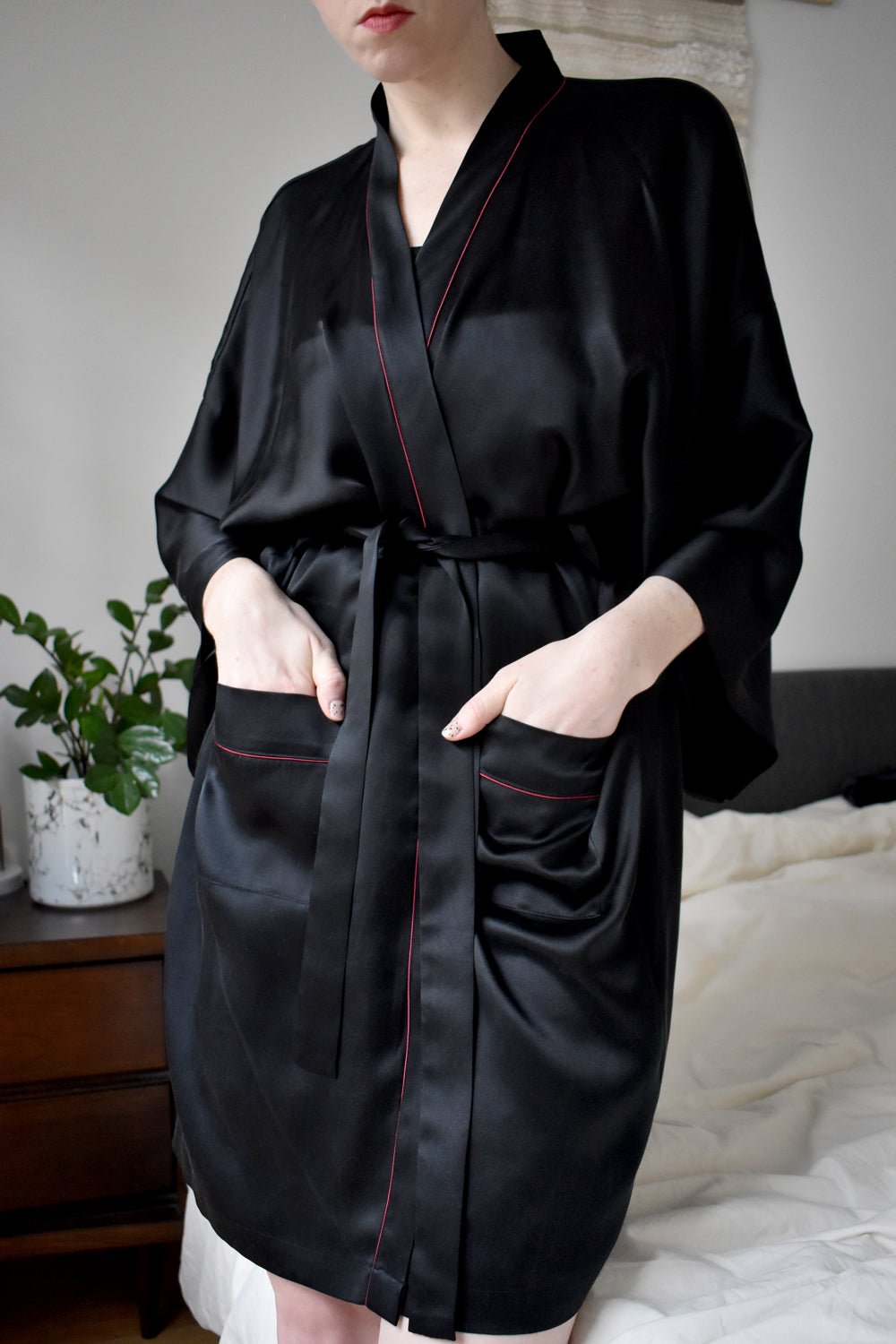 Thats A Wrap Robe Paper Sewing Pattern - Izzie - Simplifi Fabric