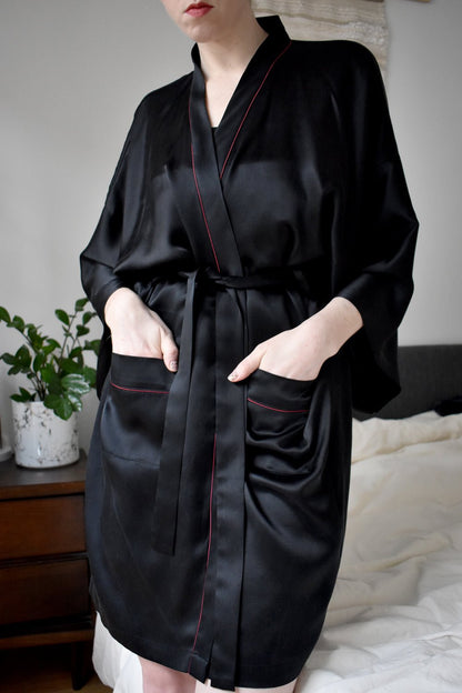 Thats A Wrap Robe Paper Sewing Pattern - Izzie - Simplifi Fabric
