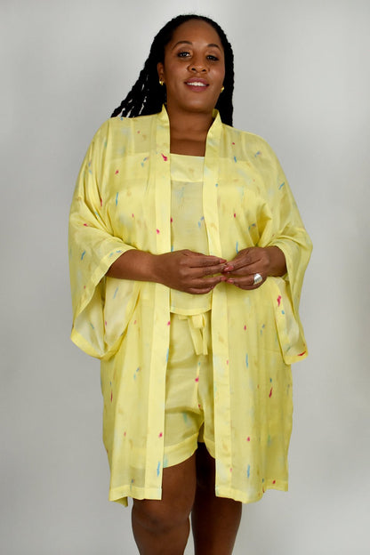 Thats A Wrap Robe Paper Sewing Pattern - Izzie - Simplifi Fabric