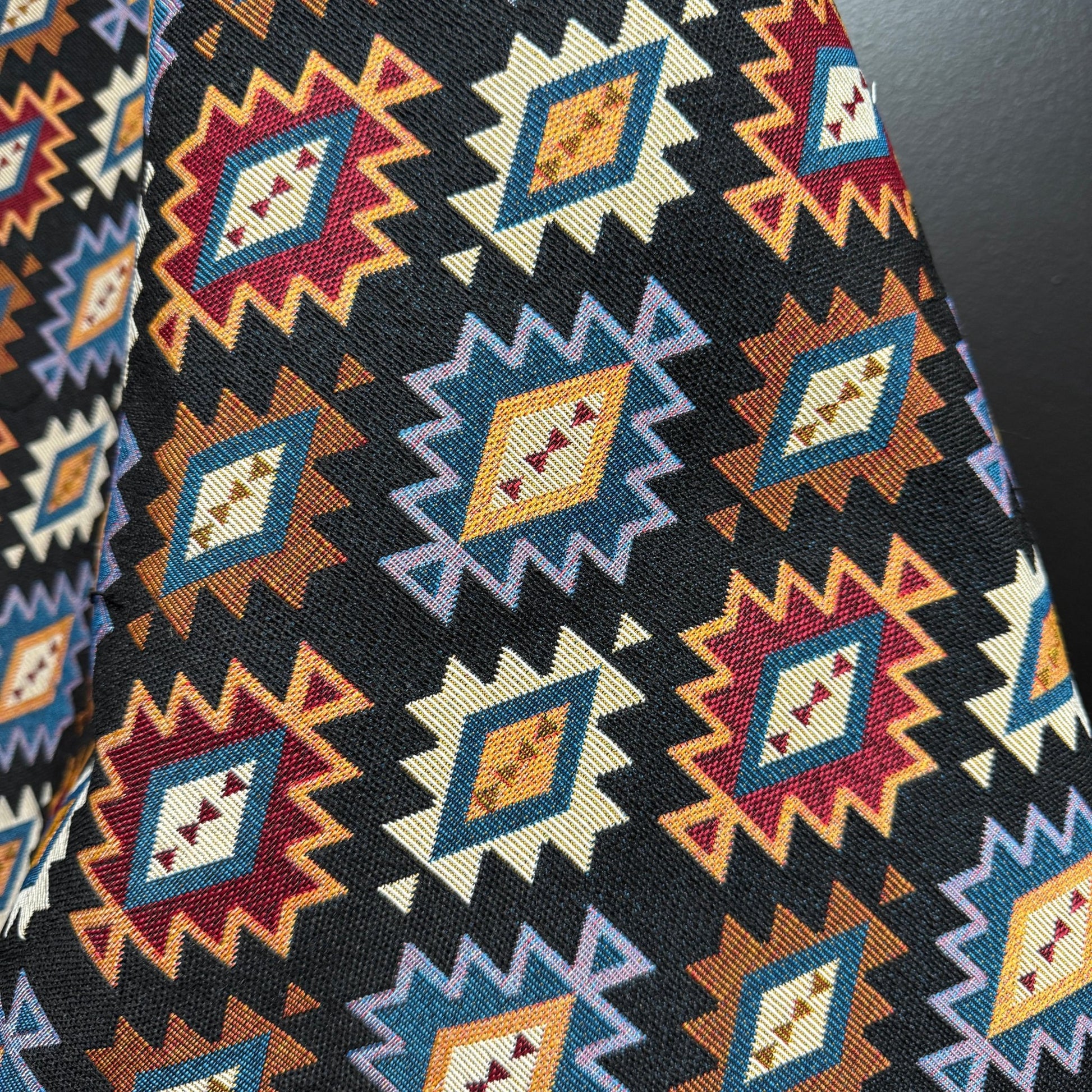 The Desert Mesa Collection - Jacquard Tapestry - Black - Simplifi Fabric