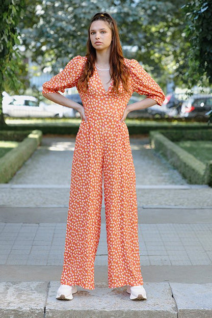 The Jolene Jumpsuit - Paper Sewing Pattern - Juliana Martejevs - Simplifi Fabric