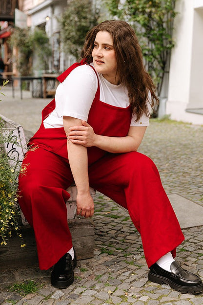 The Maisie Overalls - Paper Sewing Pattern - Juliana Martejevs - Simplifi Fabric