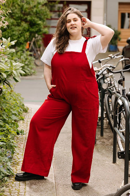 The Maisie Overalls - Paper Sewing Pattern - Juliana Martejevs - Simplifi Fabric