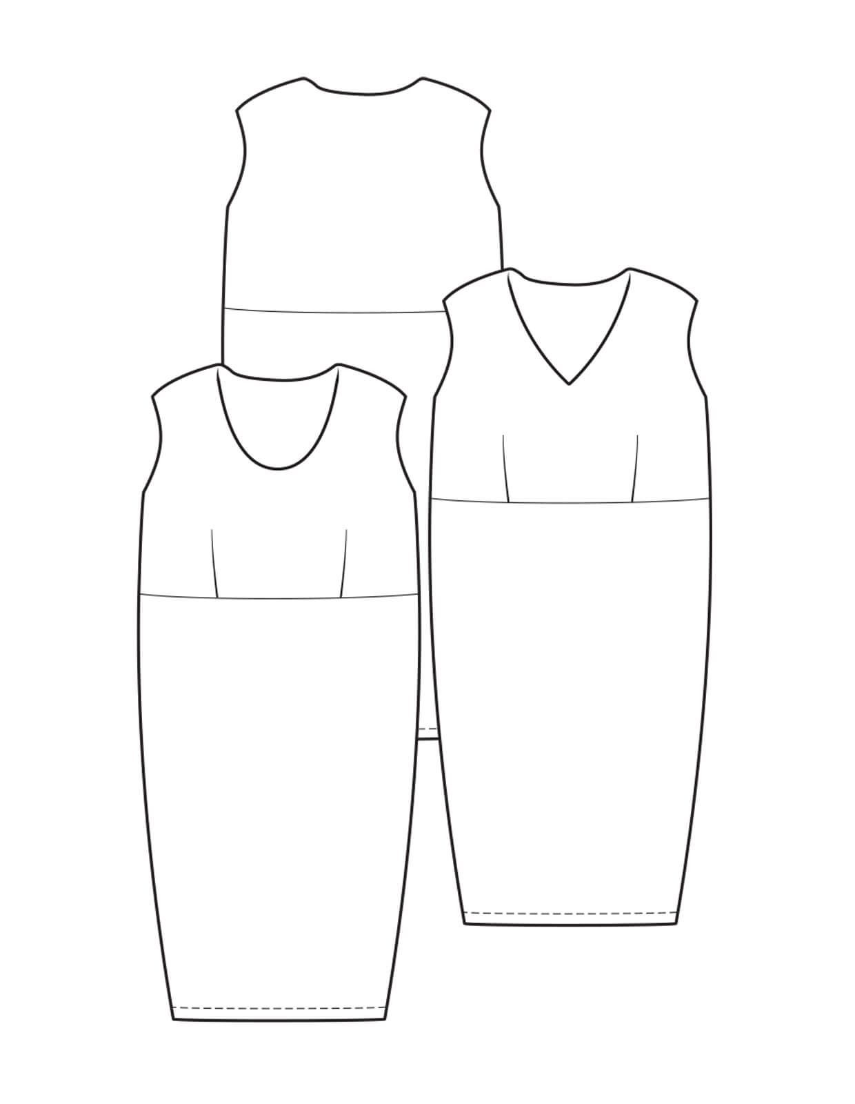 The Slip Dress - PDF Pattern - The Makers Atelier Simplifi Fabric The Slip Dress - PDF Pattern - The Makers Atelier Simplifi Fabric