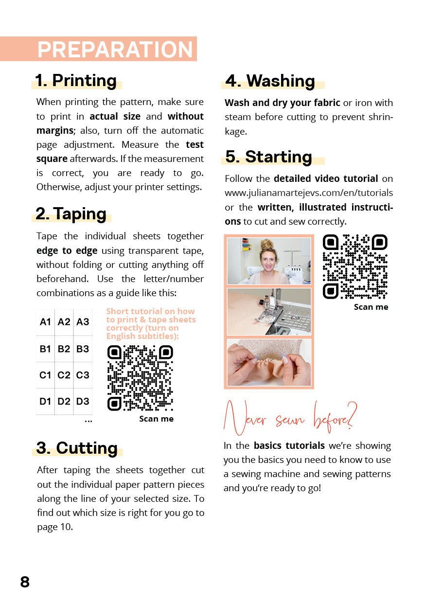 The Tilly Jersey Midi Dress - Paper Sewing Pattern - Juliana Martejevs - Simplifi Fabric