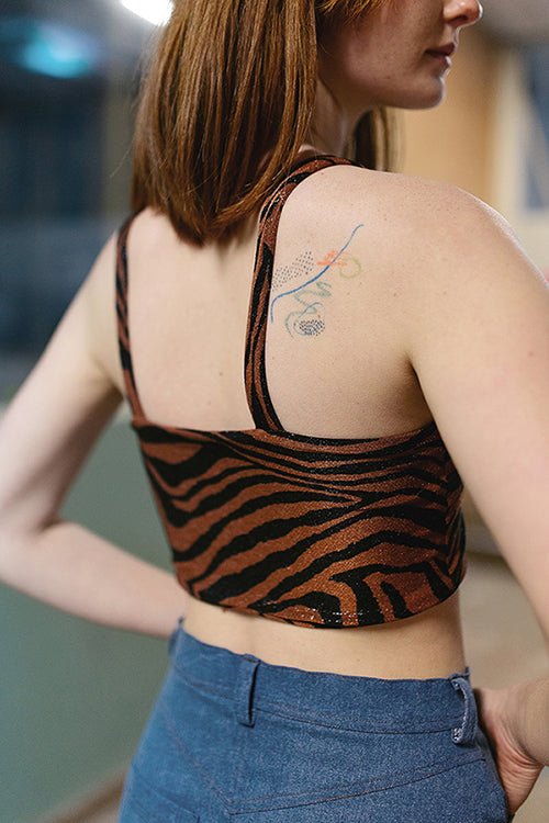 The Xenia Top - Paper Sewing Pattern - Juliana Martejevs - Simplifi Fabric