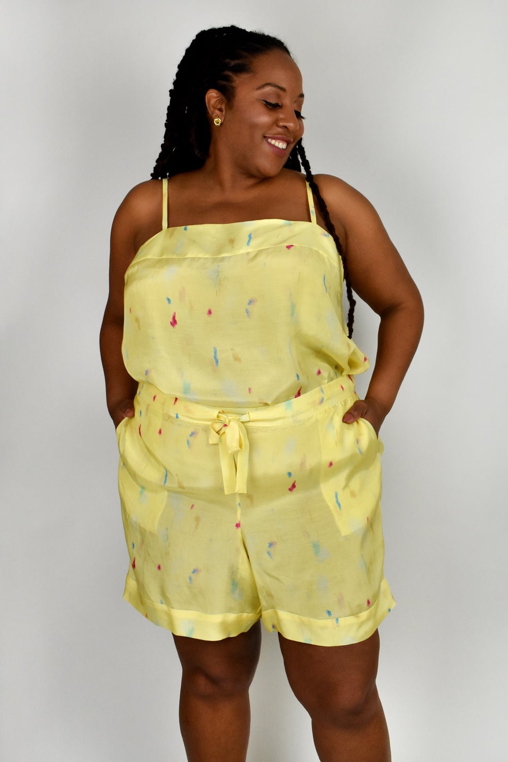 They & Them Shorts Paper Sewing Pattern - Izzie - Simplifi Fabric