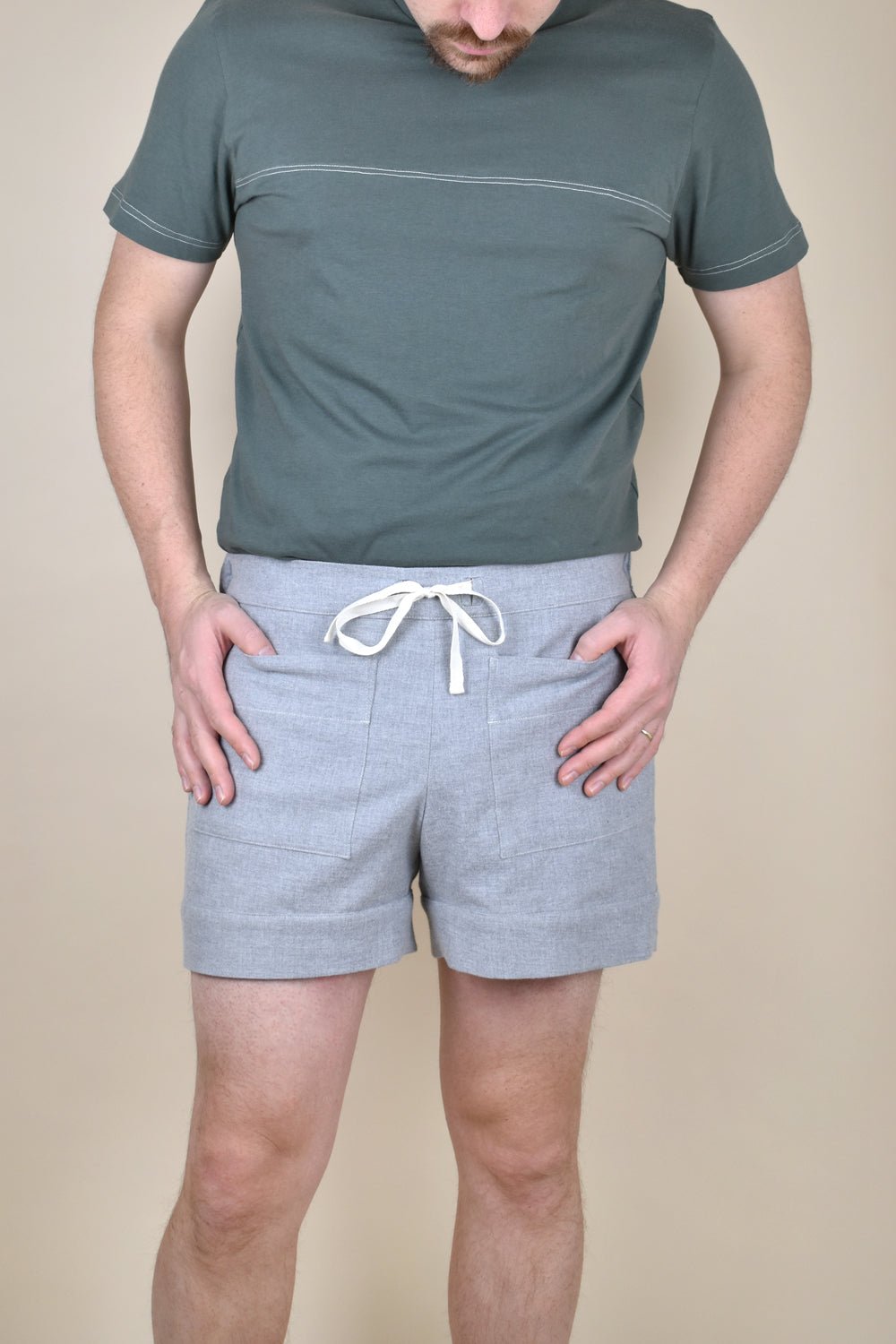 They & Them Shorts Paper Sewing Pattern - Izzie - Simplifi Fabric