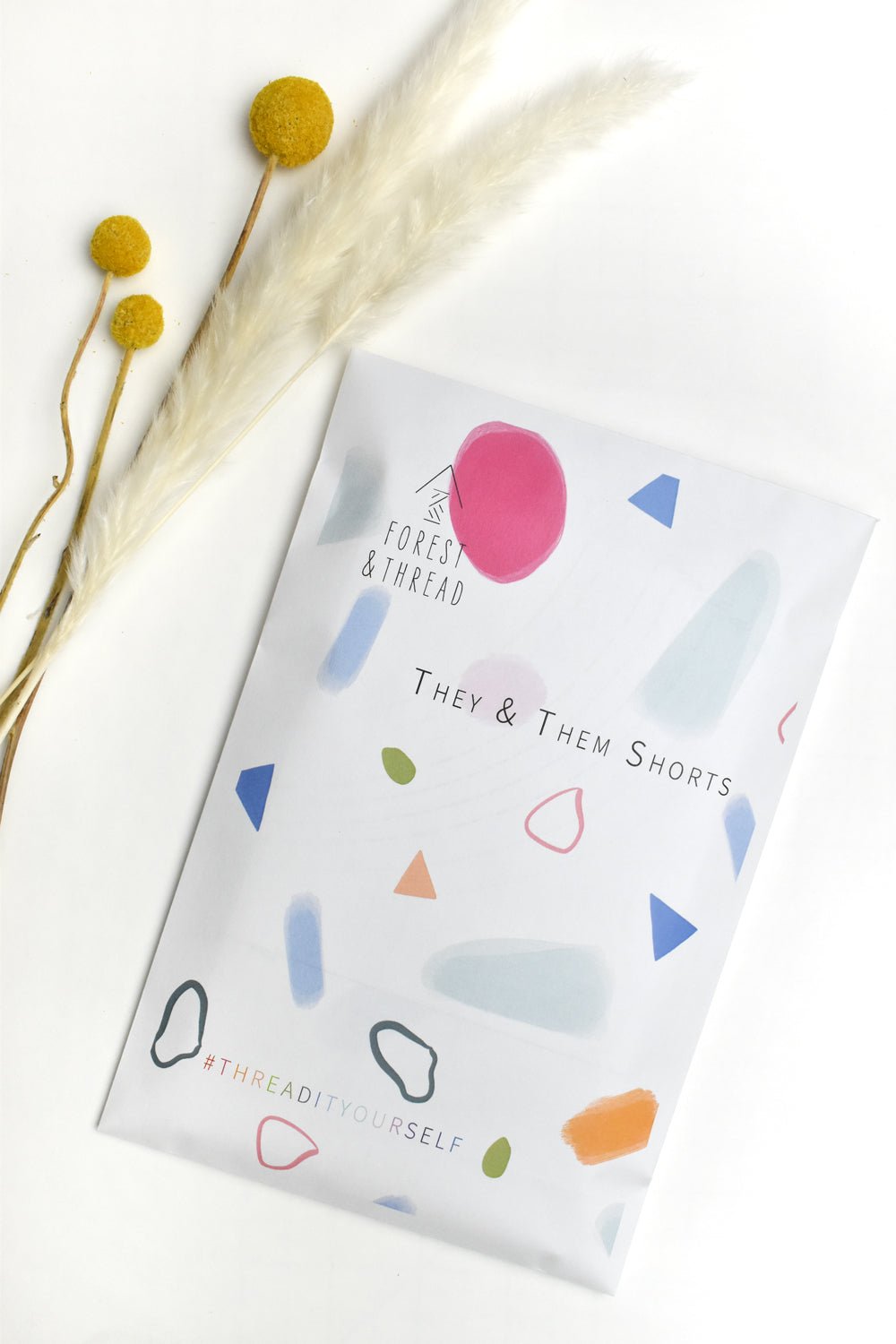 They & Them Shorts Paper Sewing Pattern - Izzie - Simplifi Fabric