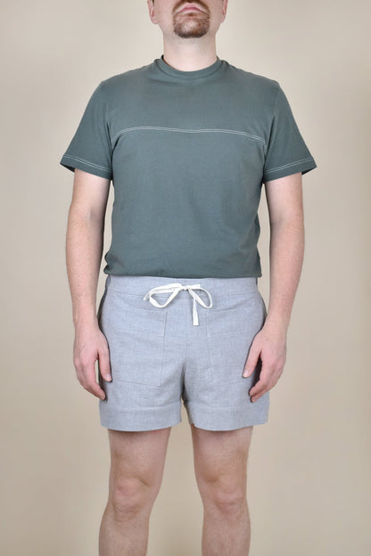 They & Them Shorts Paper Sewing Pattern - Izzie - Simplifi Fabric