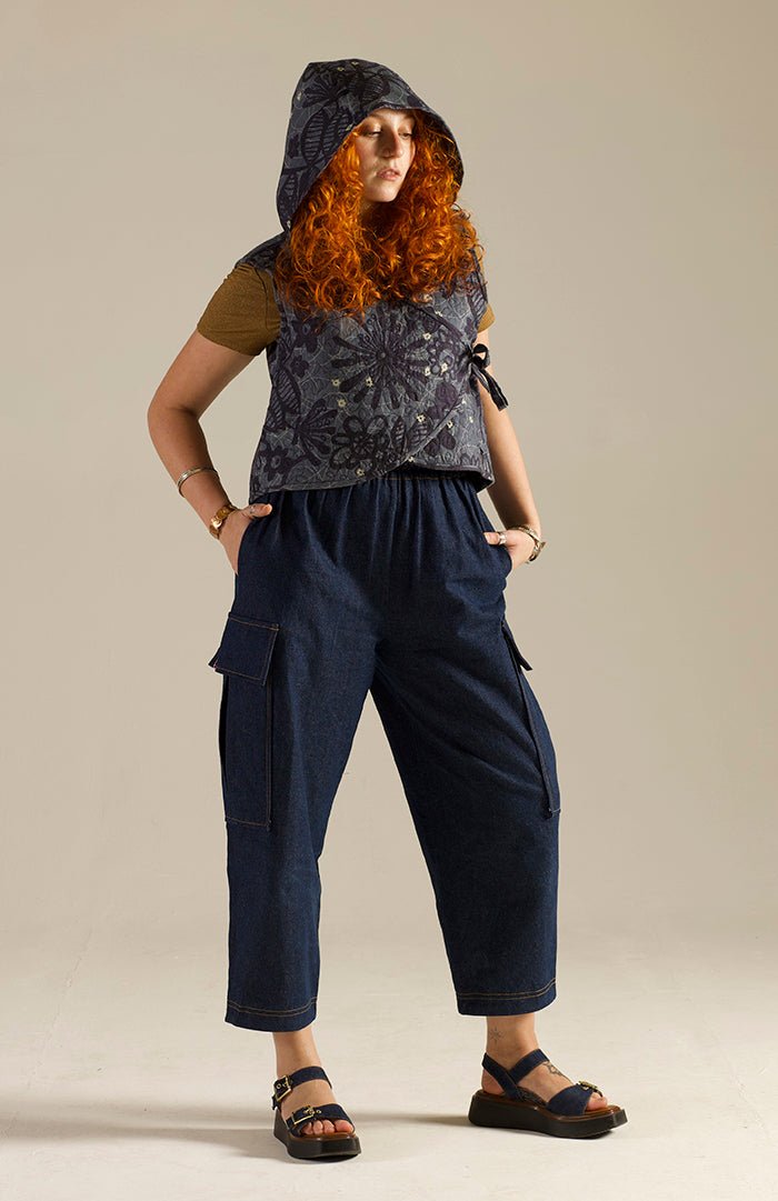 Tie Bolero - Paper Sewing Pattern - Sew Different - Simplifi Fabric