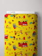 To The Rescue - Fire! Fire! Fire! - Loo McNulty - Cloud 9 Fabrics - Poplin - Simplifi Fabric