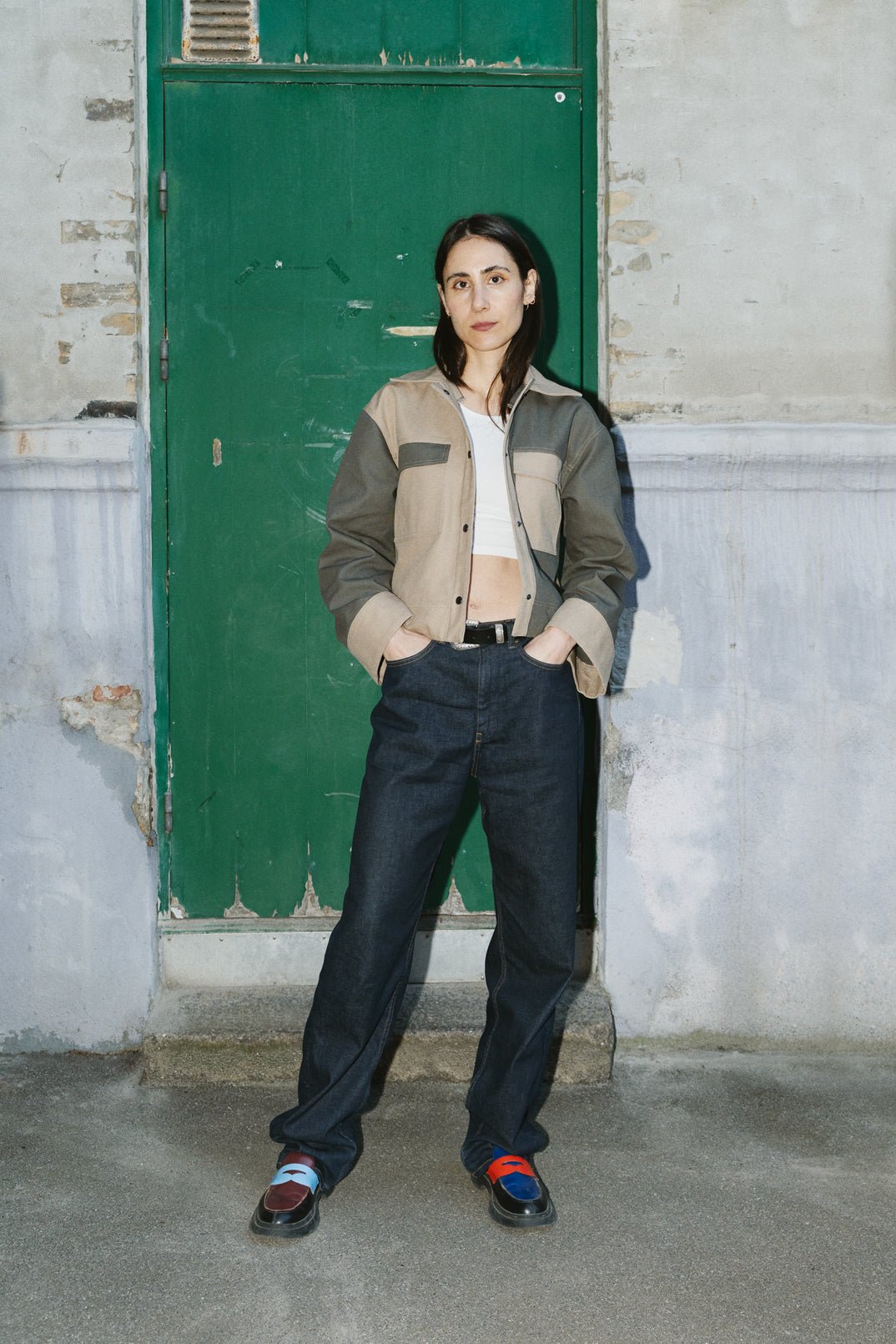 Topstitch Vest + Box Sleeves - Paper Sewing Pattern - Puff And Pencil - Simplifi Fabric