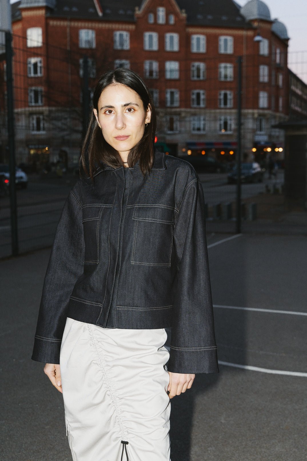 Topstitch Vest + Box Sleeves - Paper Sewing Pattern - Puff And Pencil - Simplifi Fabric