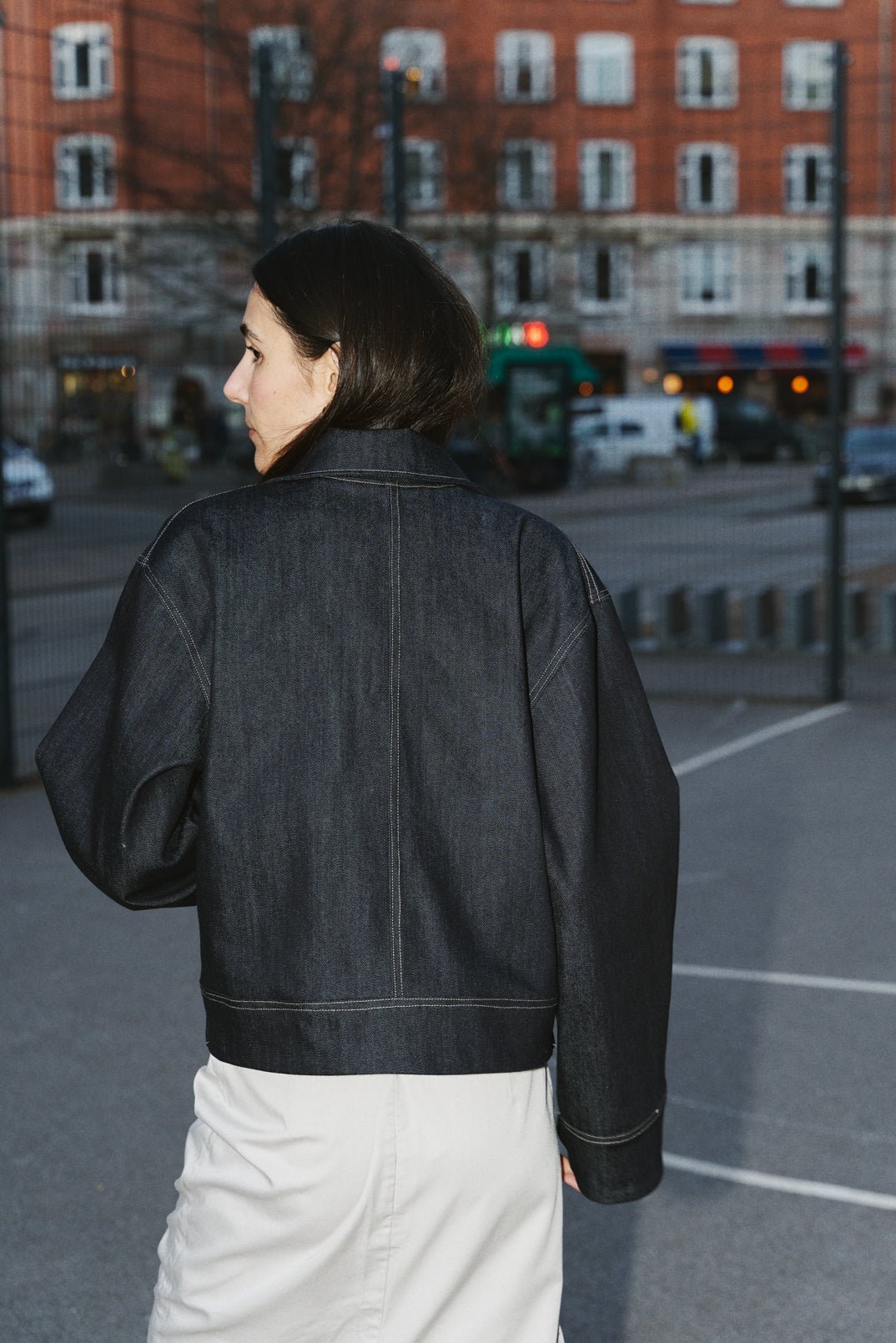 Topstitch Vest + Box Sleeves - Paper Sewing Pattern - Puff And Pencil - Simplifi Fabric