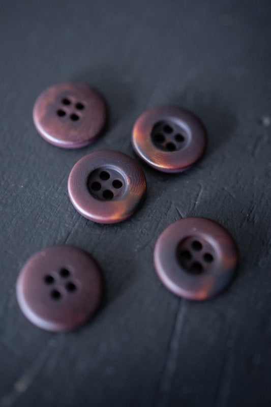Townley Brown - Corozo Button - Merchant & Mills - 15mm, 18mm & 20mm - Simplifi Fabric