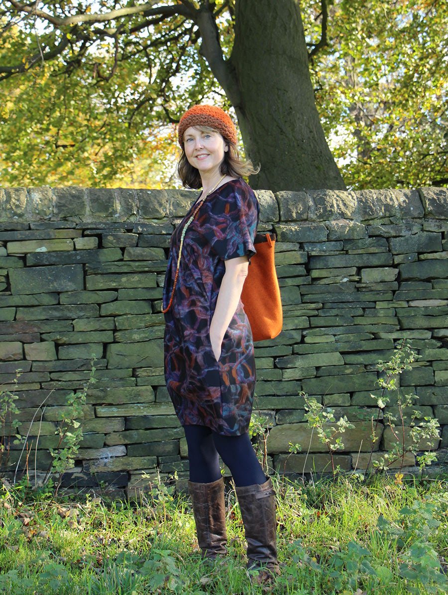 Tulip Dress - Paper Sewing Pattern - Sew Different - Simplifi Fabric