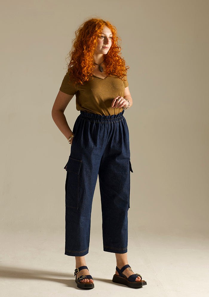 Tyto Pants - Paper Sewing Pattern - Sew Different - Simplifi Fabric