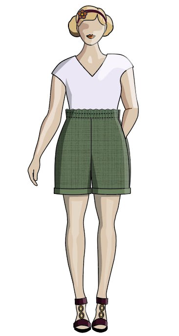 Tyto Pants - Paper Sewing Pattern - Sew Different - Simplifi Fabric